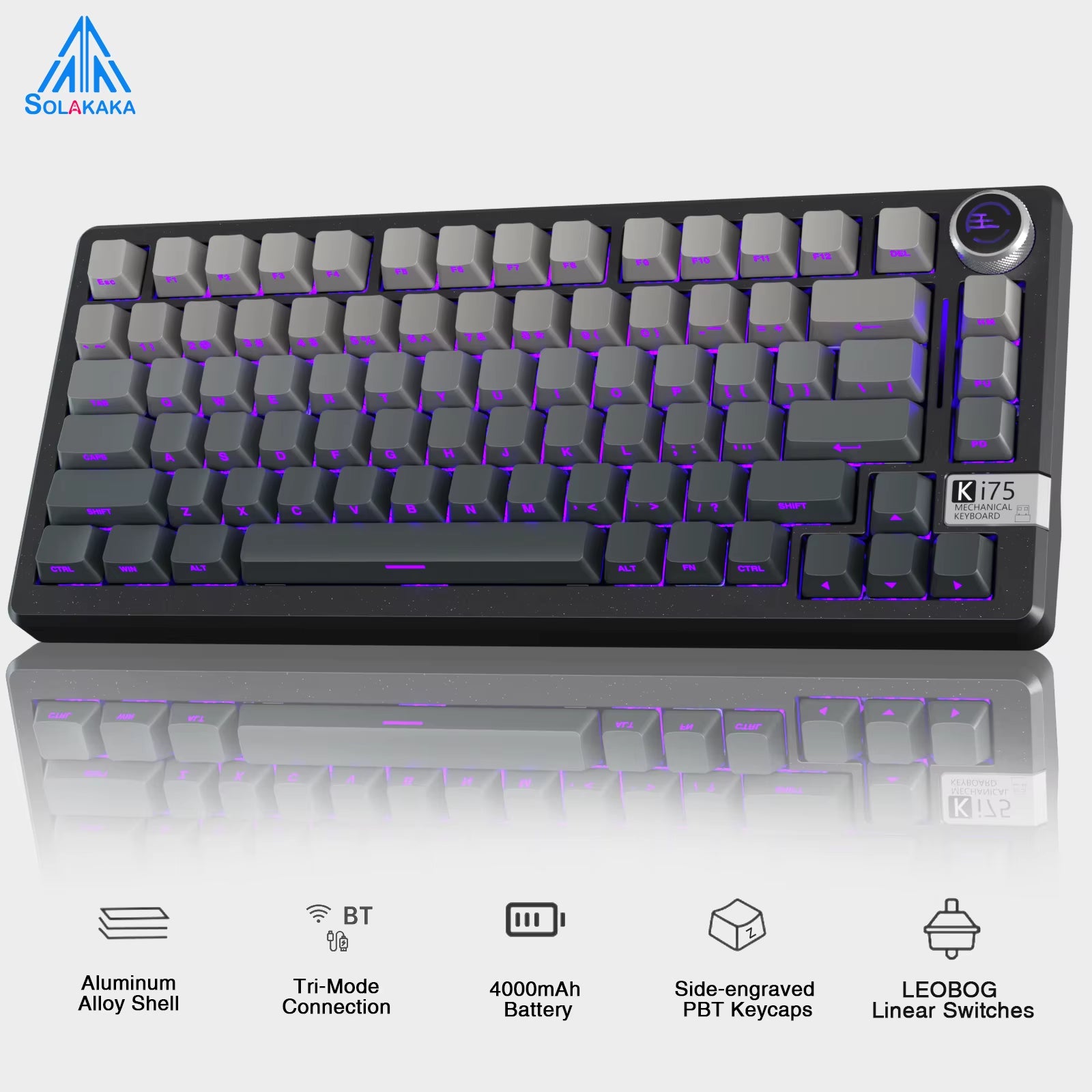 Ki75 Custom Wireless Mechanical Keyboard