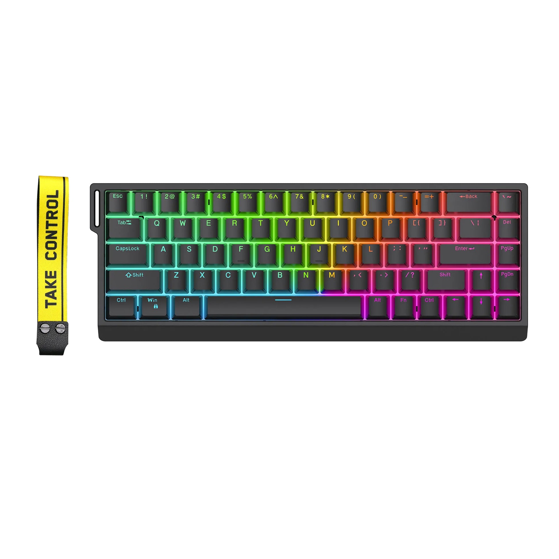 HE65 Magnetic Switch Gaming Mechanical Keyboard Rapid Trigge Low Delay Full Dynamic Simulation E-Sports Level Gamer Accessory