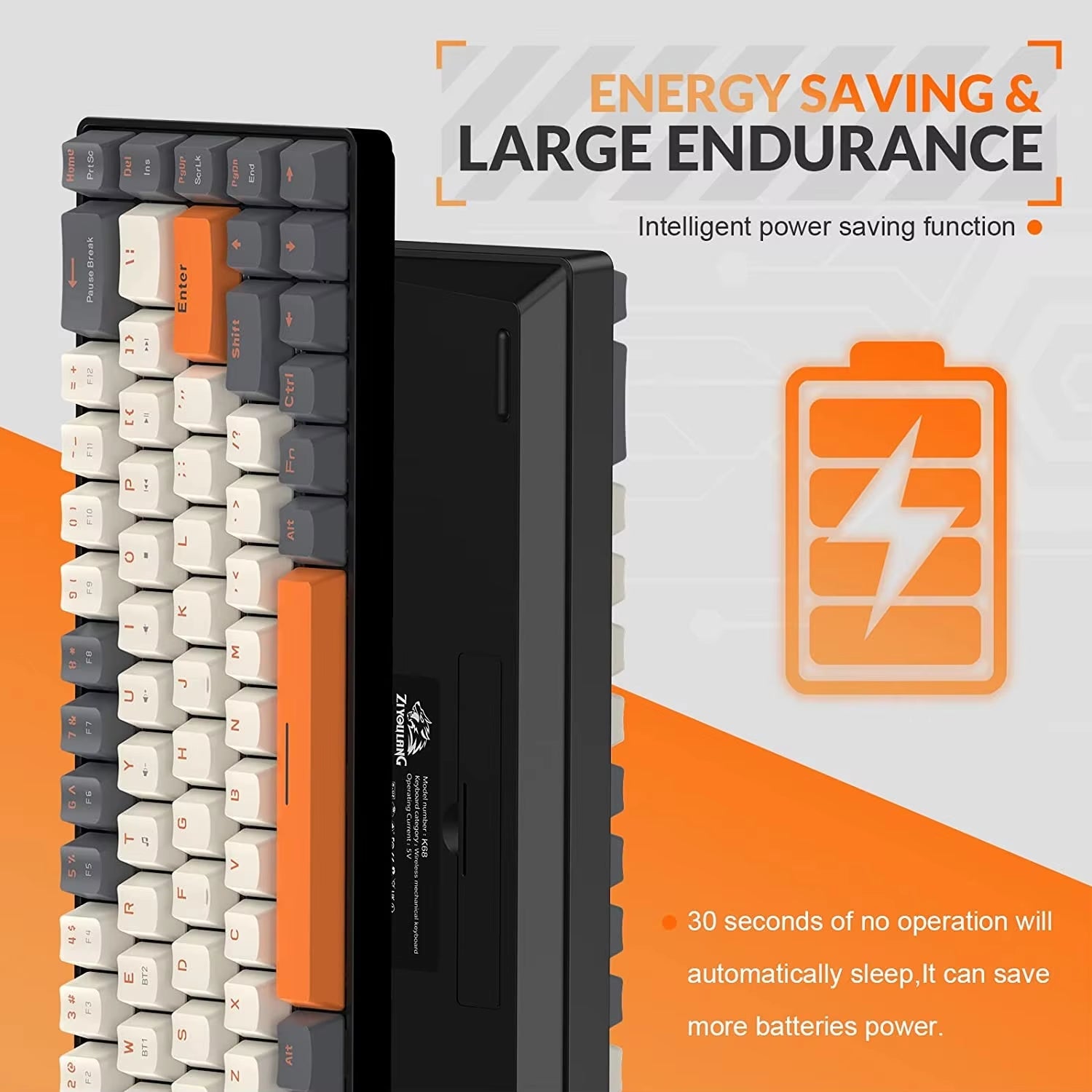 60% Wireless Mechanical Keyboard | Bluetooth